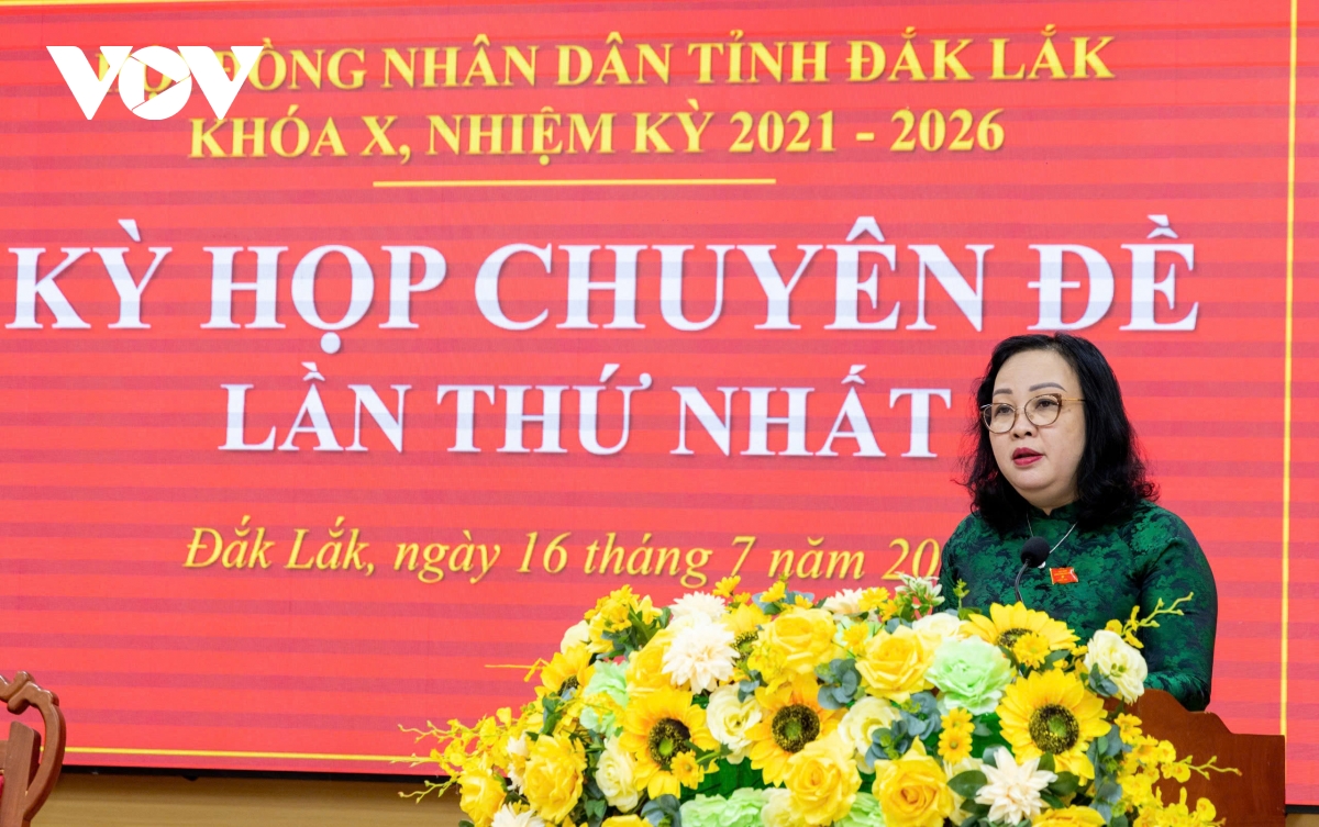 Đắk lắk khai mạc kỳ họp chuyên đề, quyết sách kịp thời cho chính quyền hai cấp hình ảnh 1 Dak lak khai mac ky hop chuyen de, quyet sach kip thoi cho chinh quyen hai cap hinh anh 1