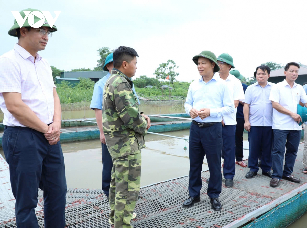 Di dời các hộ nuôi trồng thủy sản ở Bắc Ninh để đảm bảo an toàn tính mạng