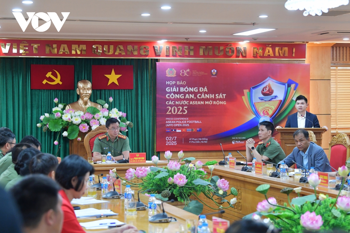 việt nam đăng cai giải bóng đá công an, cảnh sát asean mở rộng hình ảnh 1 viet nam dang cai giai bong da cong an, canh sat asean mo rong hinh anh 1