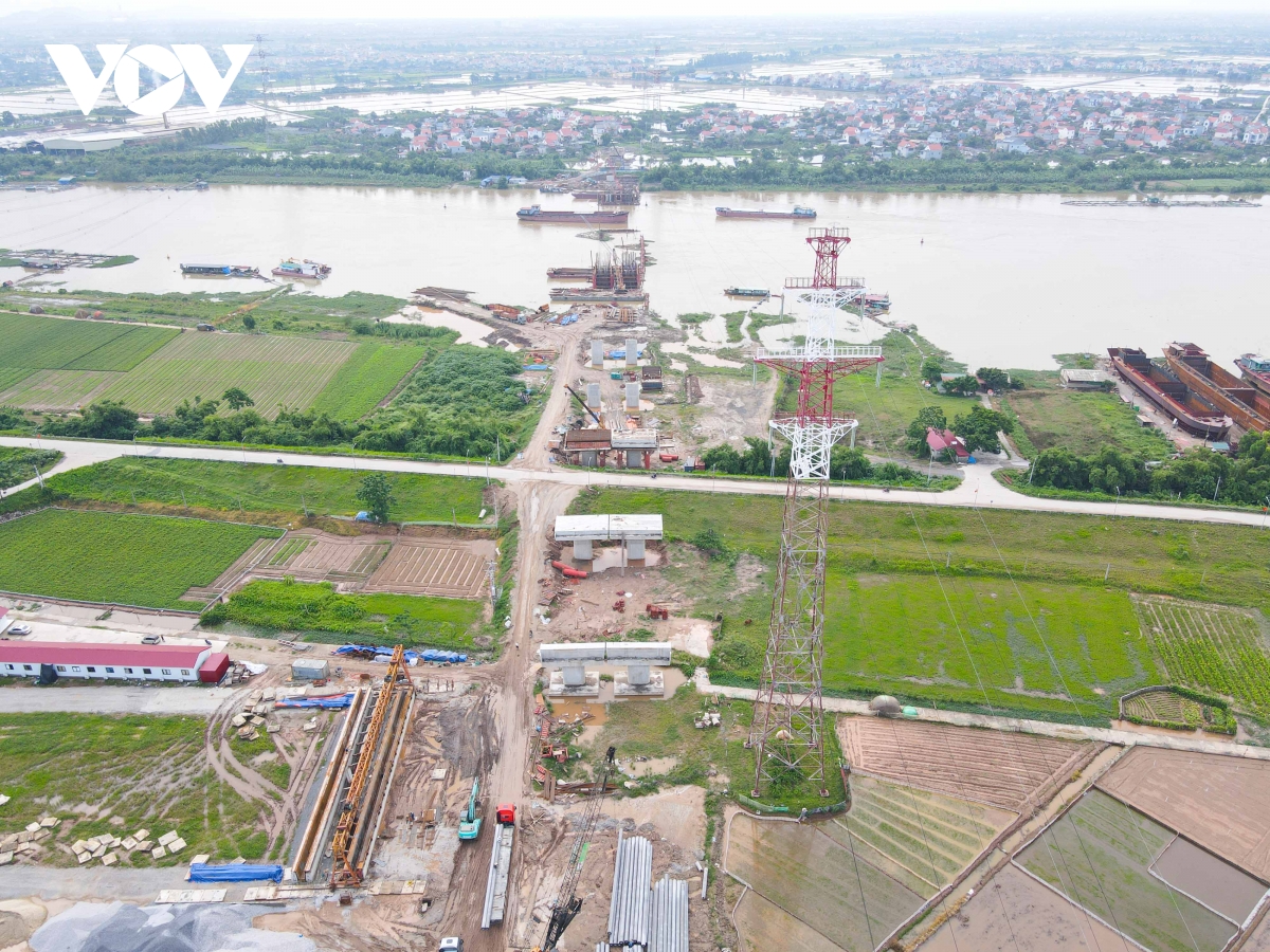 cận cảnh dự án cầu hơn 2.000 tỷ đồng nối bắc ninh với hải phòng hình ảnh 1 can canh du an cau hon 2.000 ty dong noi bac ninh voi hai phong hinh anh 1
