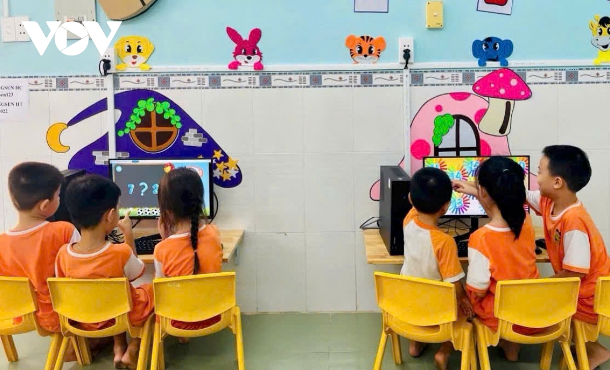nâng cao chất lượng giáo dục mầm non từ chuyển đổi số hình ảnh 1 nang cao chat luong giao duc mam non tu chuyen doi so hinh anh 1