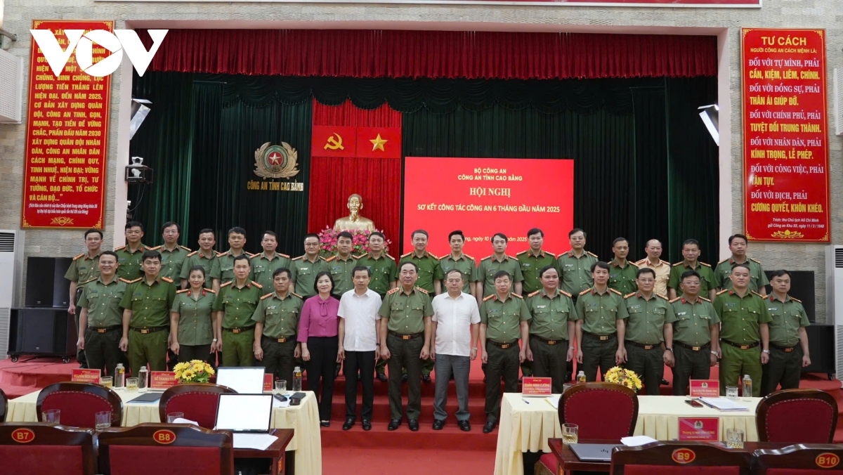 Công an Cao Bằng: Xây dựng thế trận an ninh nhân dân vững chắc