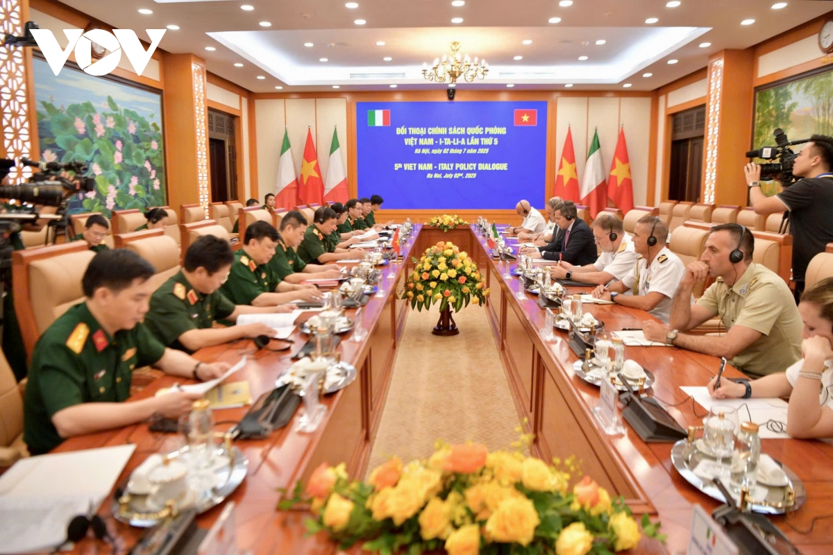 Đối thoại chính sách quốc phòng việt nam - italy lần thứ 5 hình ảnh 1 Doi thoai chinh sach quoc phong viet nam - italy lan thu 5 hinh anh 1