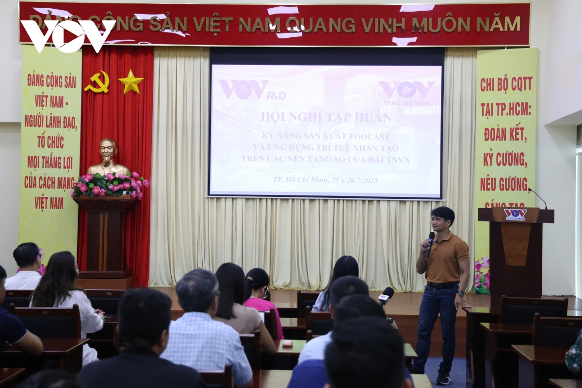 vov dinh huong tro thanh nha san xuat podcast lon, chat luong nhat viet nam hinh anh 2