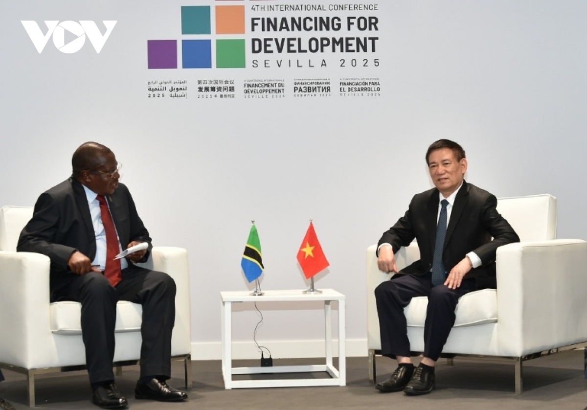 Phó Thủ tướng Chính phủ Hồ Đức Phớc gặp Phó Tổng thống Tanzania Philip Isdor Mpa