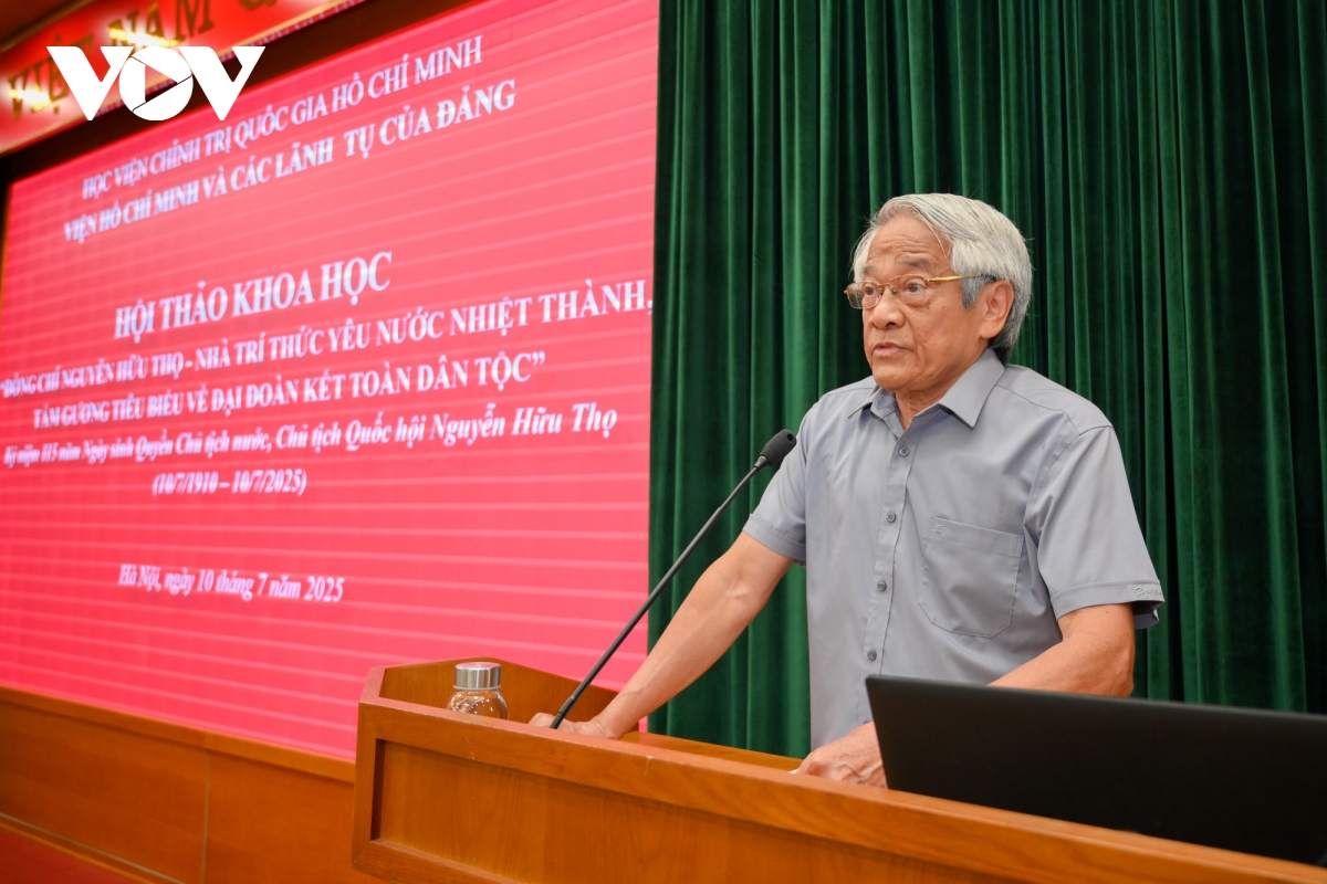 nha tri thuc nguyen huu tho - tam guong tieu bieu ve dai doan ket dan toc hinh anh 2