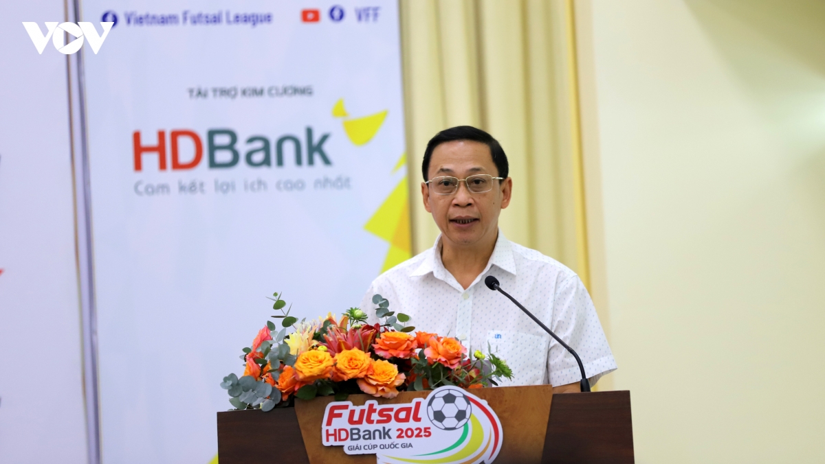khoi dong giai futsal hdbank cup quoc gia 2025 hinh anh 1
