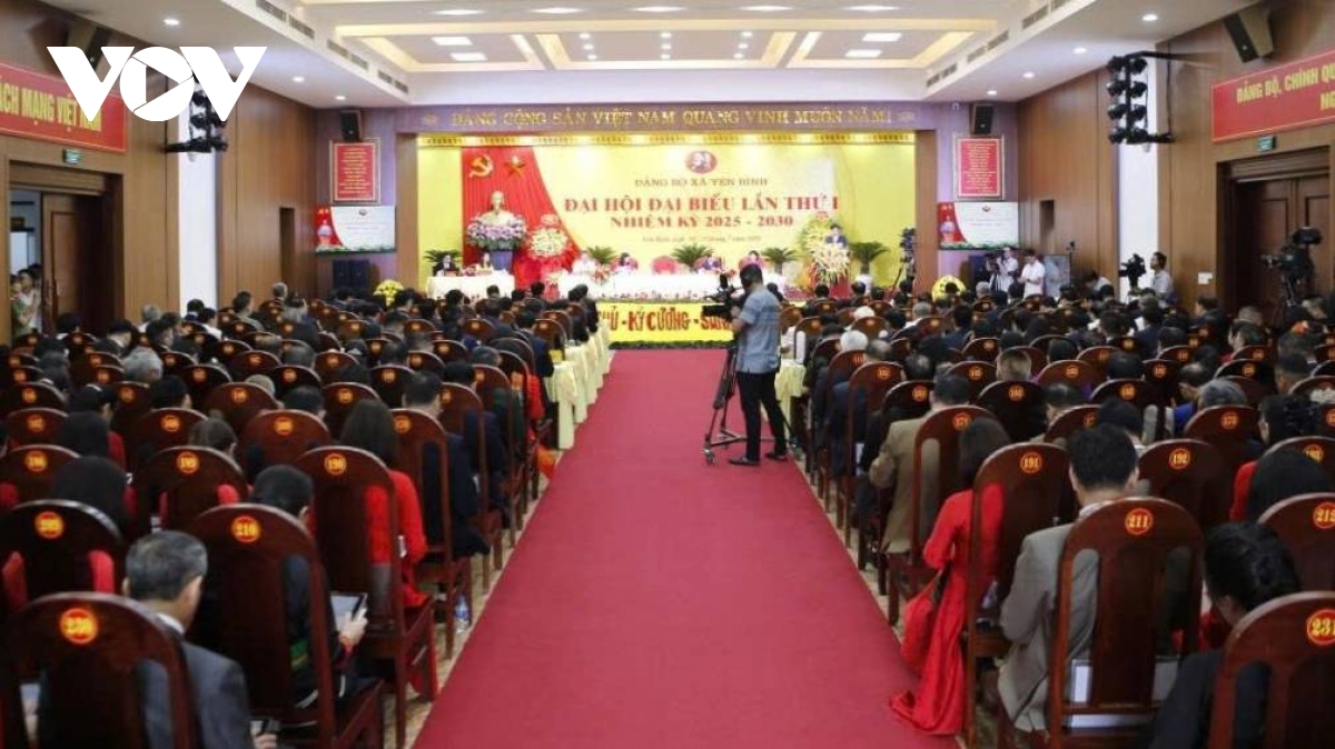 Đại hội điểm cấp trên cơ sở đầu tiên ở lào cai diễn ra theo hình thức đại hội số hình ảnh 1 Dai hoi diem cap tren co so dau tien o lao cai dien ra theo hinh thuc dai hoi so hinh anh 1