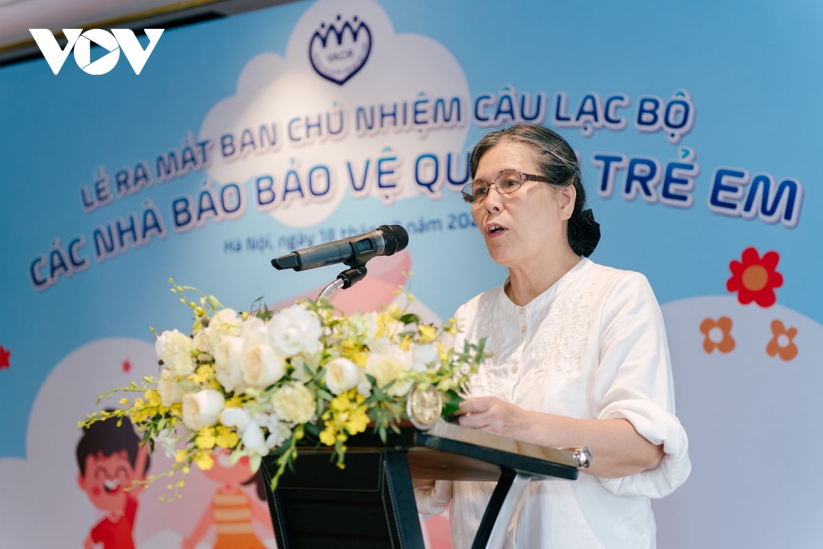 ra mắt clb các nhà báo bảo vệ quyền trẻ em chung tay vì một tuổi thơ an toàn hình ảnh 2 ra mat clb cac nha bao bao ve quyen tre em chung tay vi mot tuoi tho an toan hinh anh 2