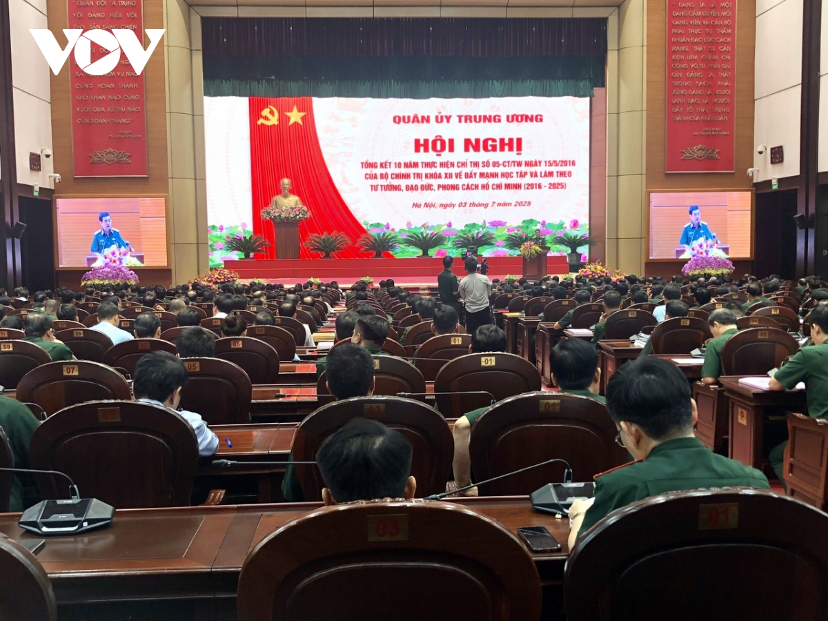 quân ủy trung ương tổng kết 10 năm thực hiện chỉ thị số 05 hình ảnh 2 quan uy trung uong tong ket 10 nam thuc hien chi thi so 05 hinh anh 2