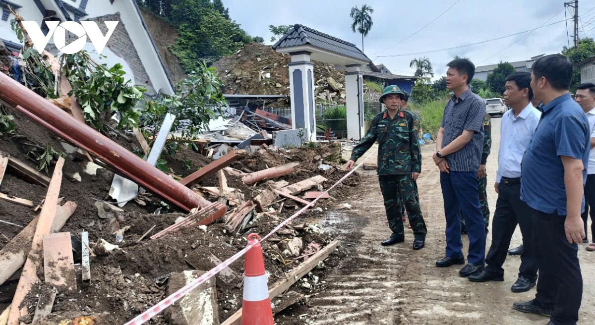Khẩn trương khắc phục hậu quả vụ sạt lở đất làm 5 người thương vong ở Lào Cai