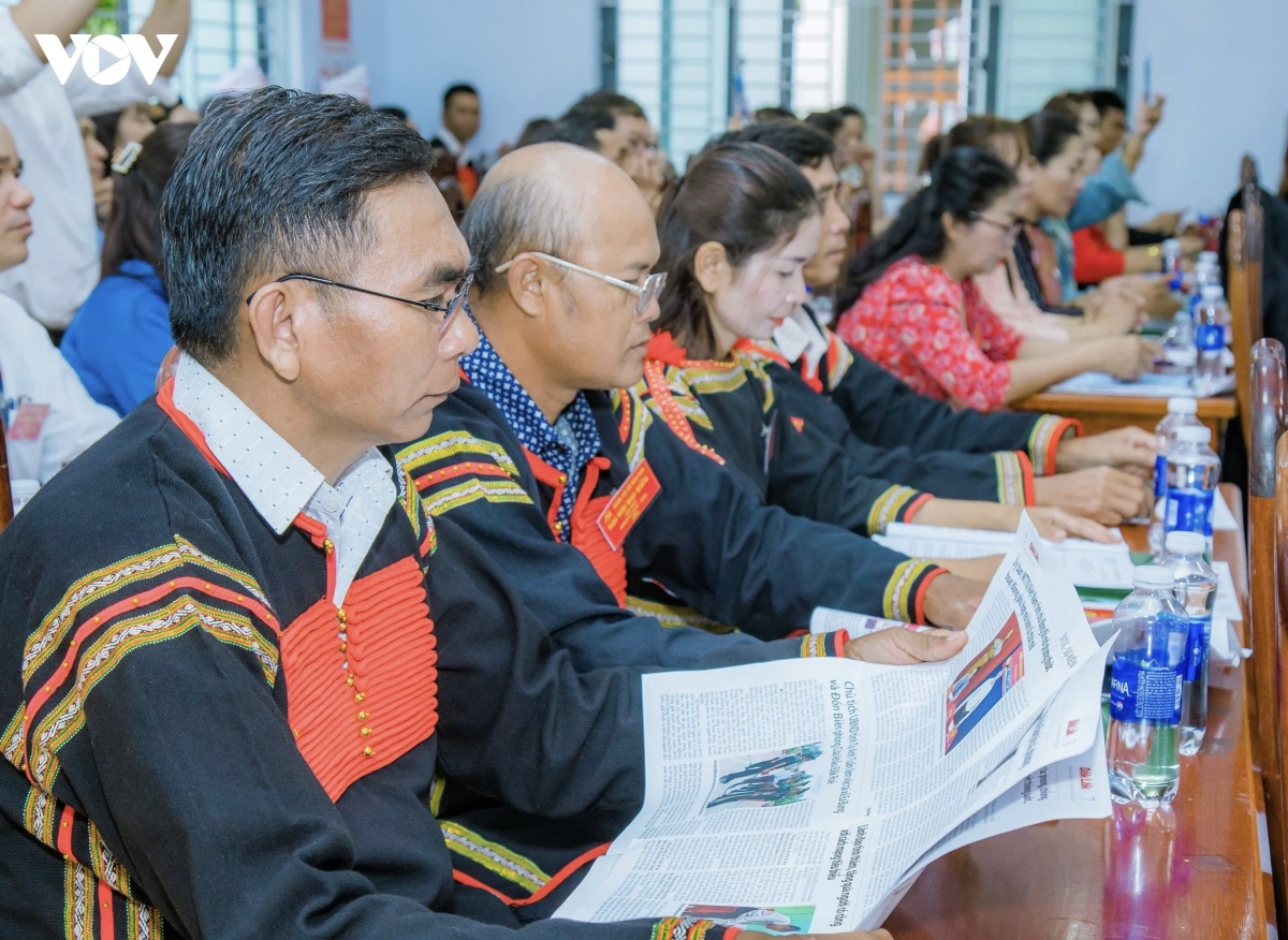 Dai hoi Dang cap xa o Dak lak khang dinh tinh than tu chu, doi moi tu co so hinh anh 3