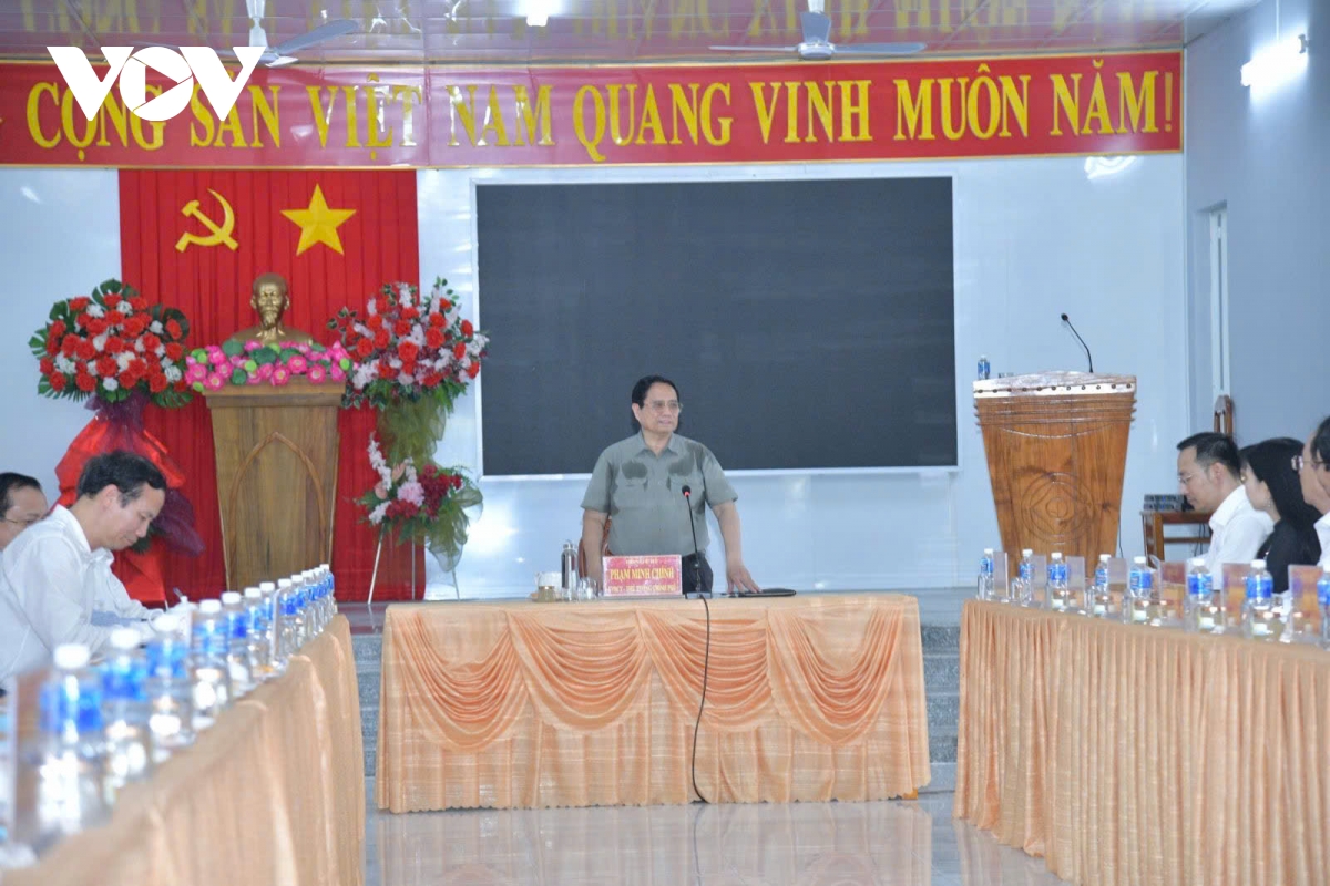 thu tuong pham minh chinh kiem tra mo hinh hanh chinh moi tai an giang, Dong thap hinh anh 3