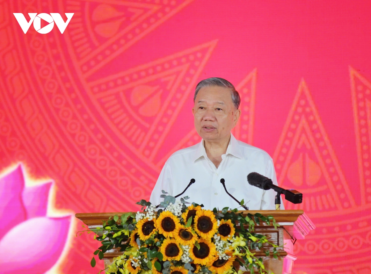 Tổng Bí thư Tô Lâm: Công trình của lòng dân không được để chậm trễ dàn trải