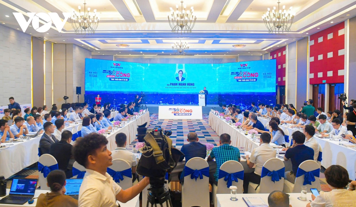 phó tổng giám đốc vov chuyển đổi số mở ra cơ hội cho các quốc gia bứt phá hình ảnh 1 pho tong giam doc vov chuyen doi so mo ra co hoi cho cac quoc gia but pha hinh anh 1