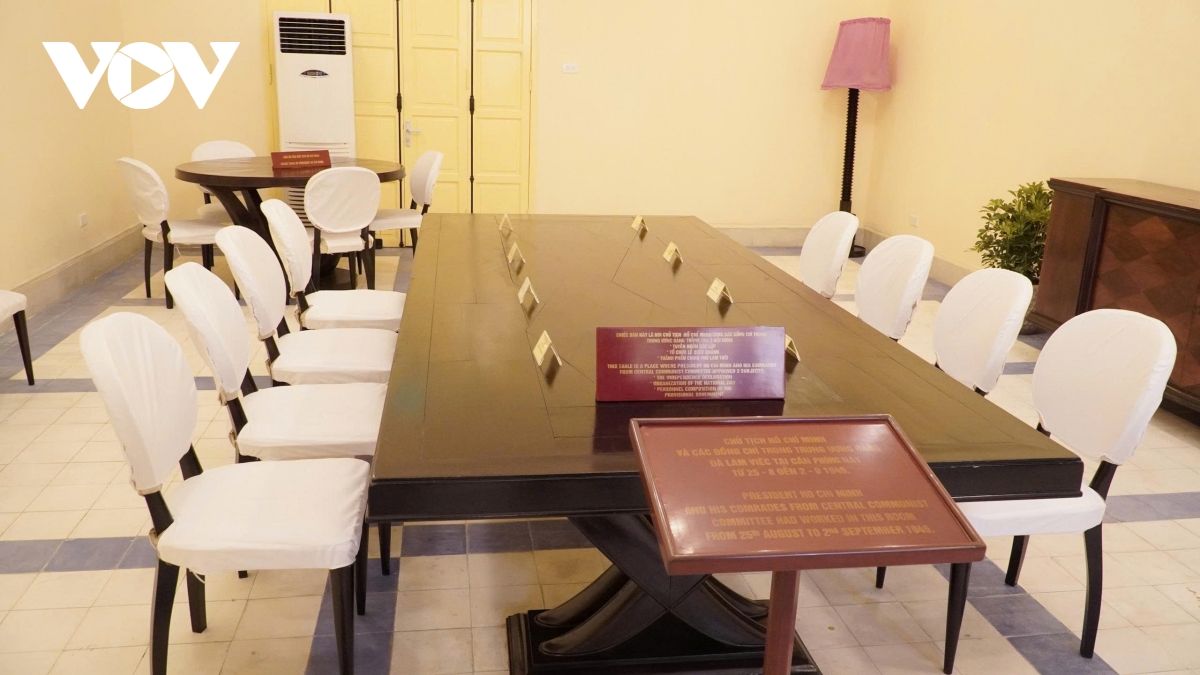 gan bien di tich noi chu tich ho chi minh viet ban tuyen ngon Doc lap hinh anh 5