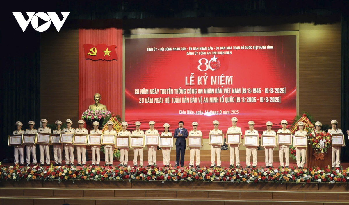 Công an Điện Biên khẳng định vai trò “lá chắn thép”