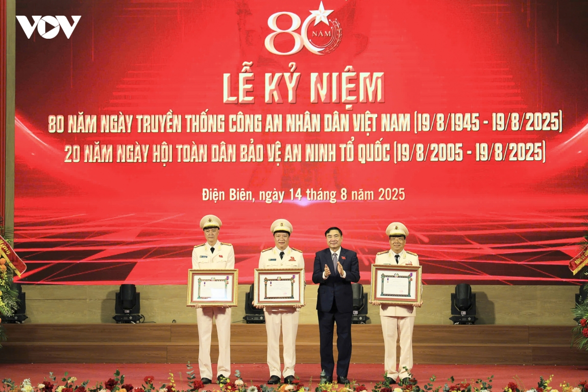 cong an Dien bien khang dinh vai tro la chan thep hinh anh 1