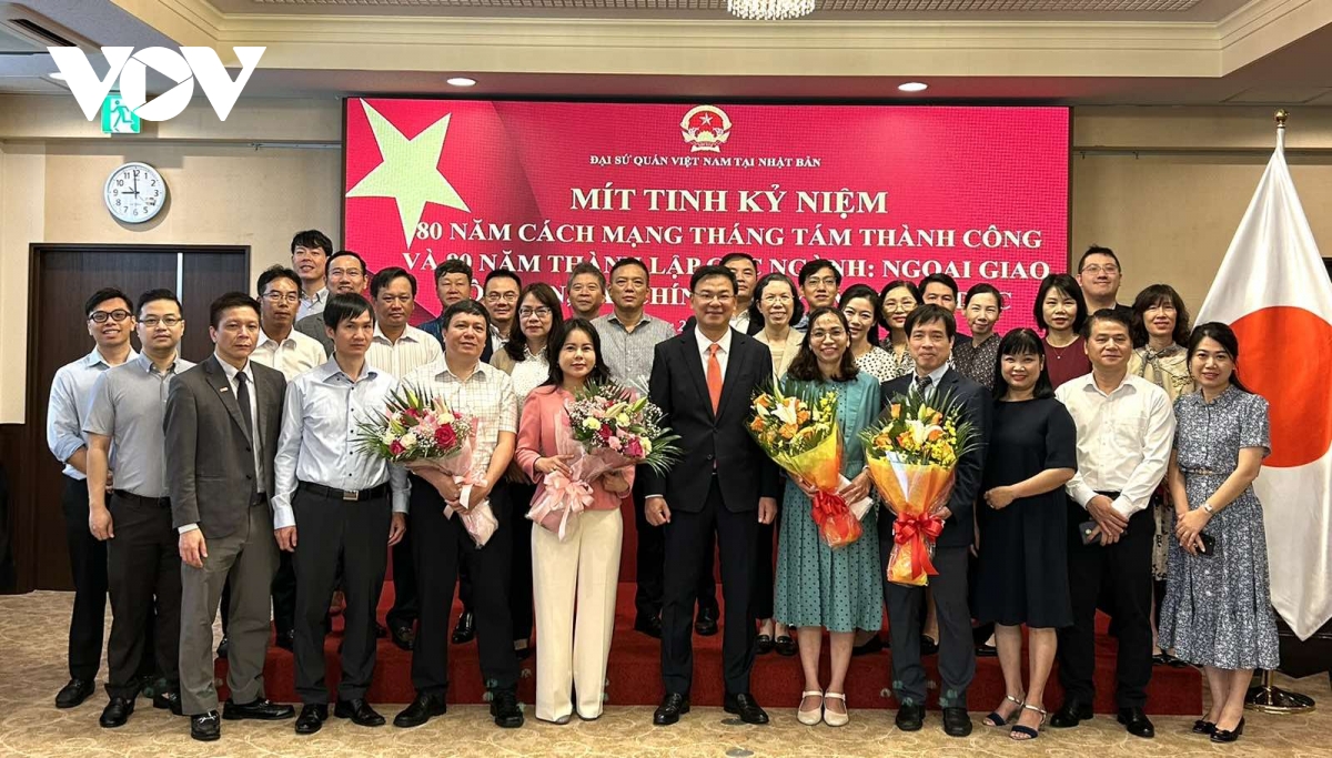 Mít tinh kỷ niệm 80 năm Cách mạng tháng Tám tại Nhật Bản