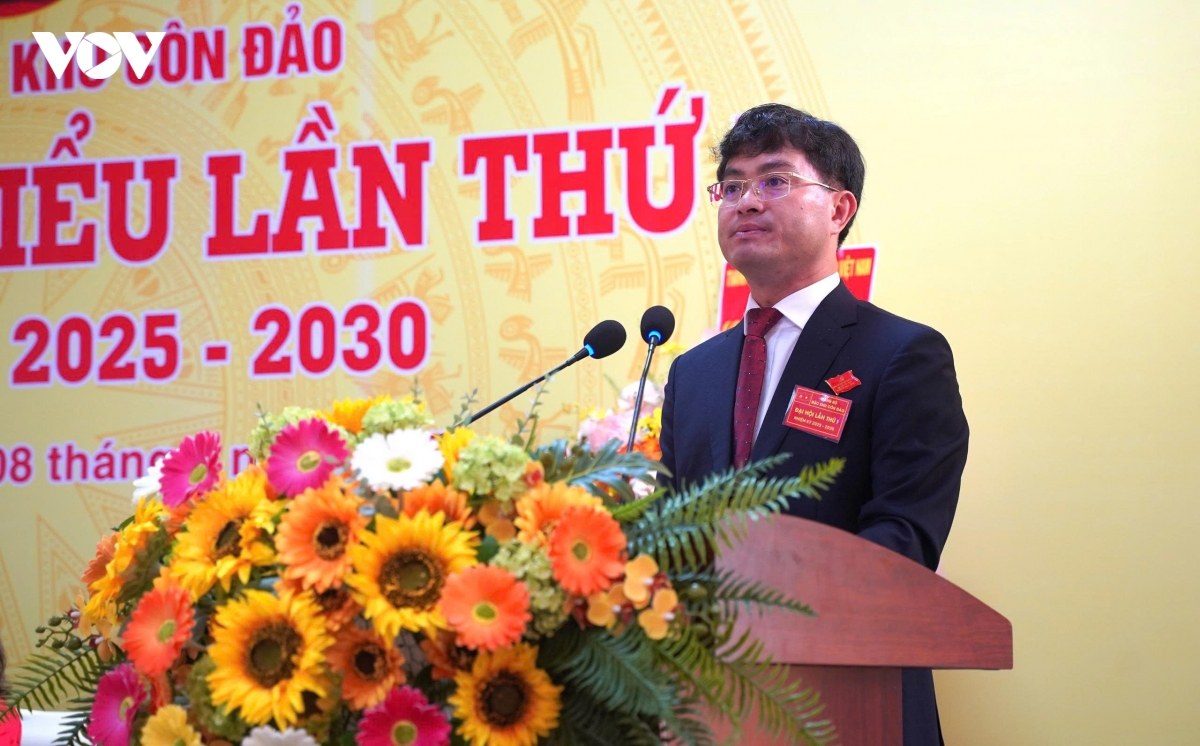 Dai hoi dai bieu Dang bo Dac khu con Dao lan thu i hinh anh 1