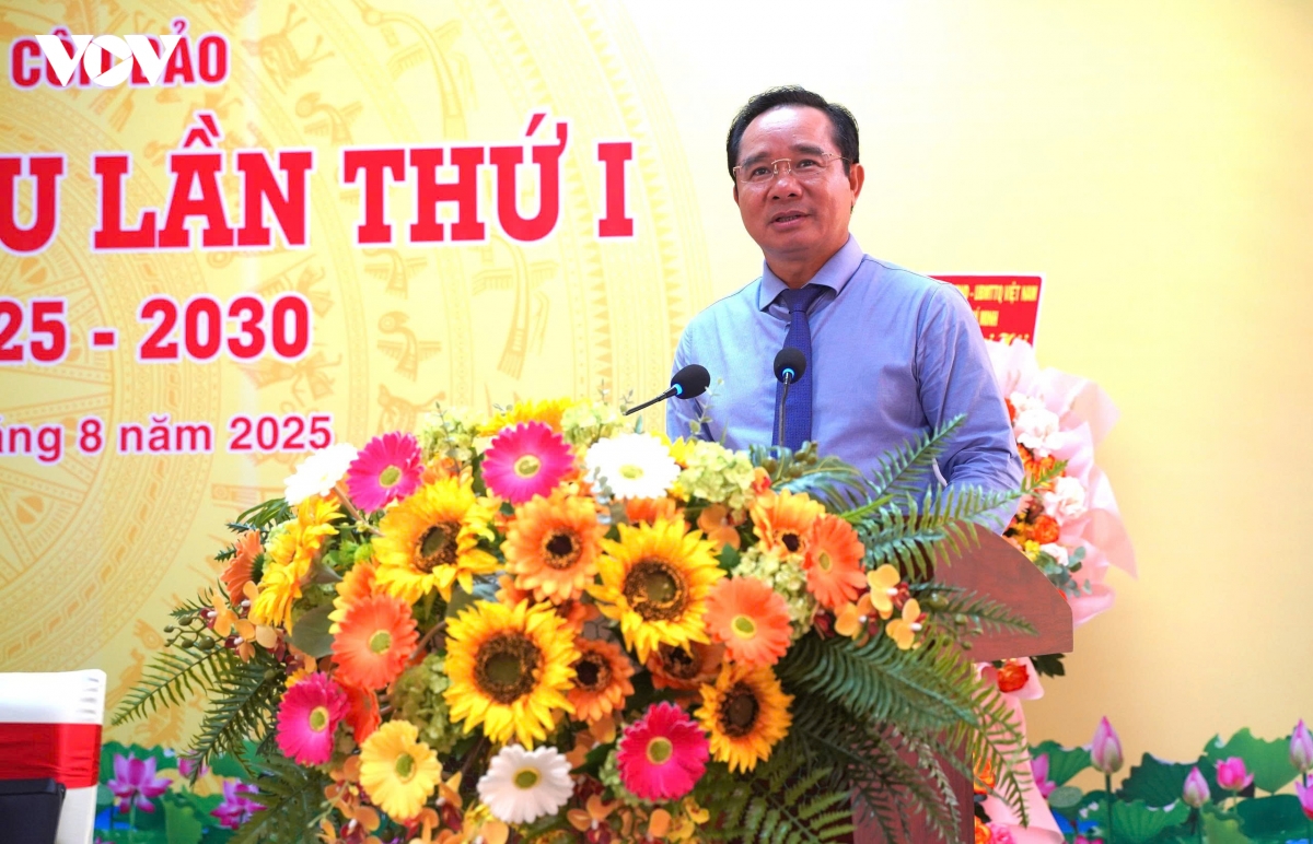 Dai hoi dai bieu Dang bo Dac khu con Dao lan thu i hinh anh 2