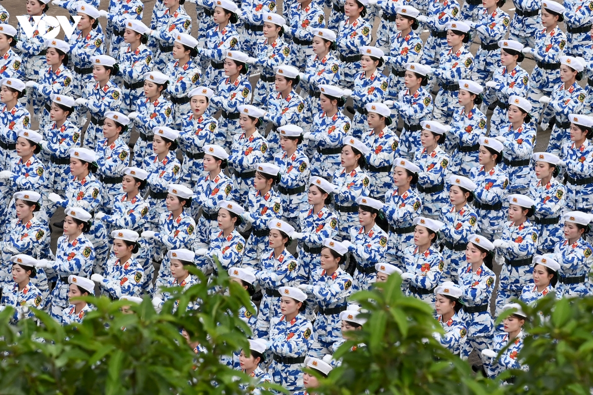 nhung hinh anh deu tam tap tai buoi tong duyet dieu binh mung 80 nam quoc khanh hinh anh 2