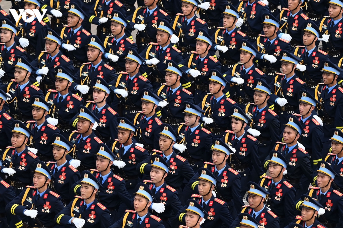 nhung hinh anh deu tam tap tai buoi tong duyet dieu binh mung 80 nam quoc khanh hinh anh 11