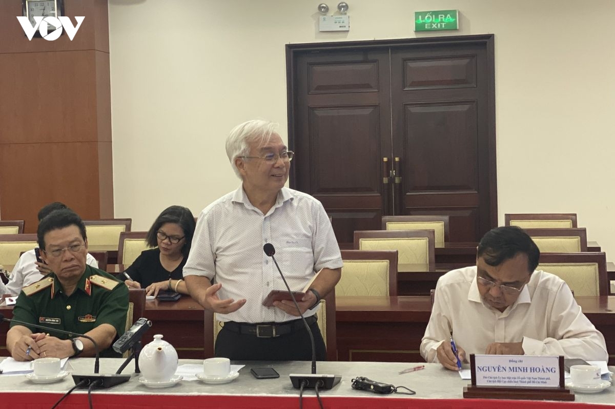 tp.hcm hoi nghi lay y kien gop y du thao van kien trinh Dai hoi Dang hinh anh 4