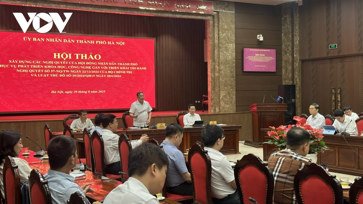 Hà Nội xây dựng cơ chế đặc thù phục vụ phát triển khoa học, công nghệ