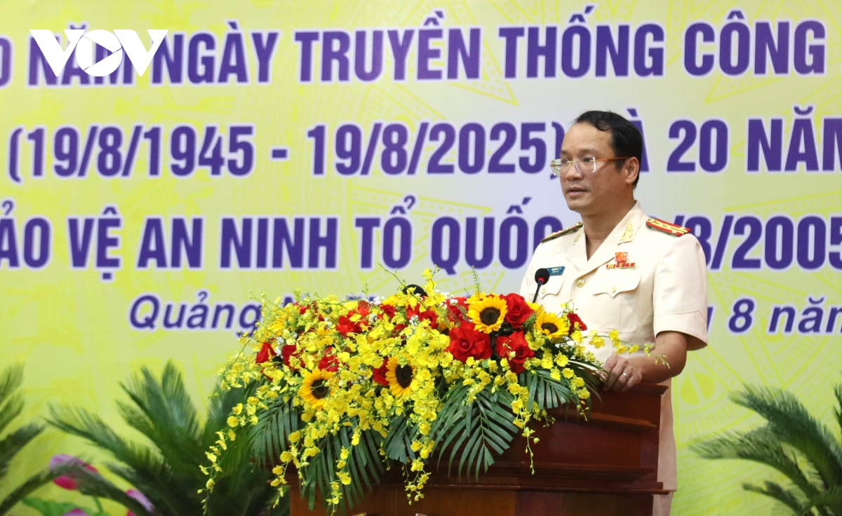 cong an quang ngai xay dung luc luong tinh toan dien, xa vung manh bam co so hinh anh 1