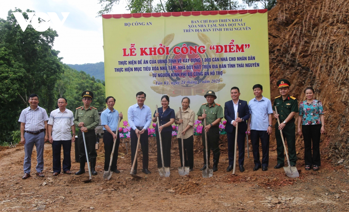 thai nguyen khoi cong xay dung, xu ly 100 nha tam, dot nat theo ke hoach nam 2025 hinh anh 2