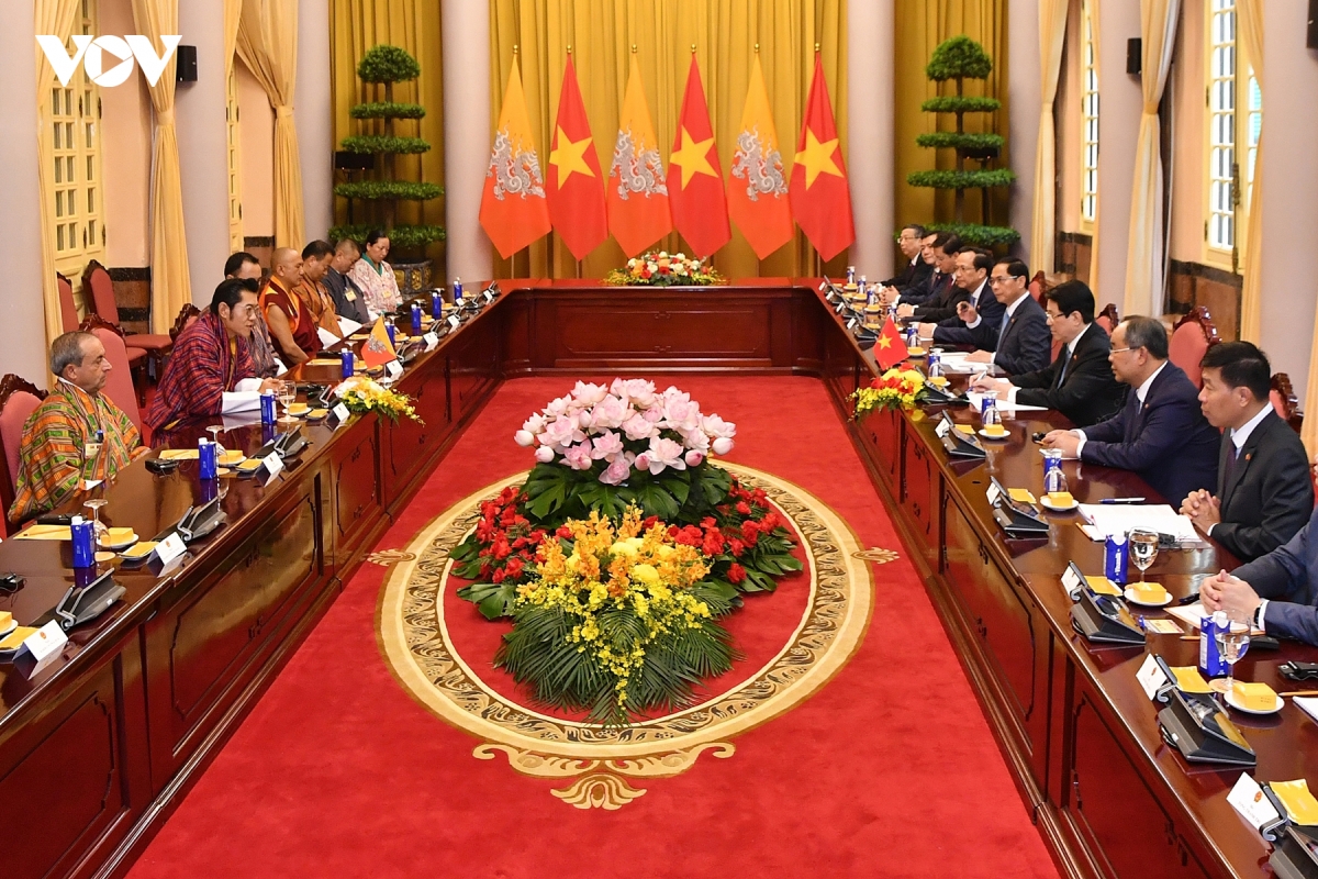 chu tich nuoc luong cuong chu tri le don quoc vuong bhutan hinh anh 8