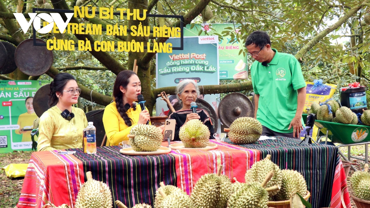 Bí thư xã livestream bán sầu riêng - lan tỏa tinh thần đổi mới từ cơ sở