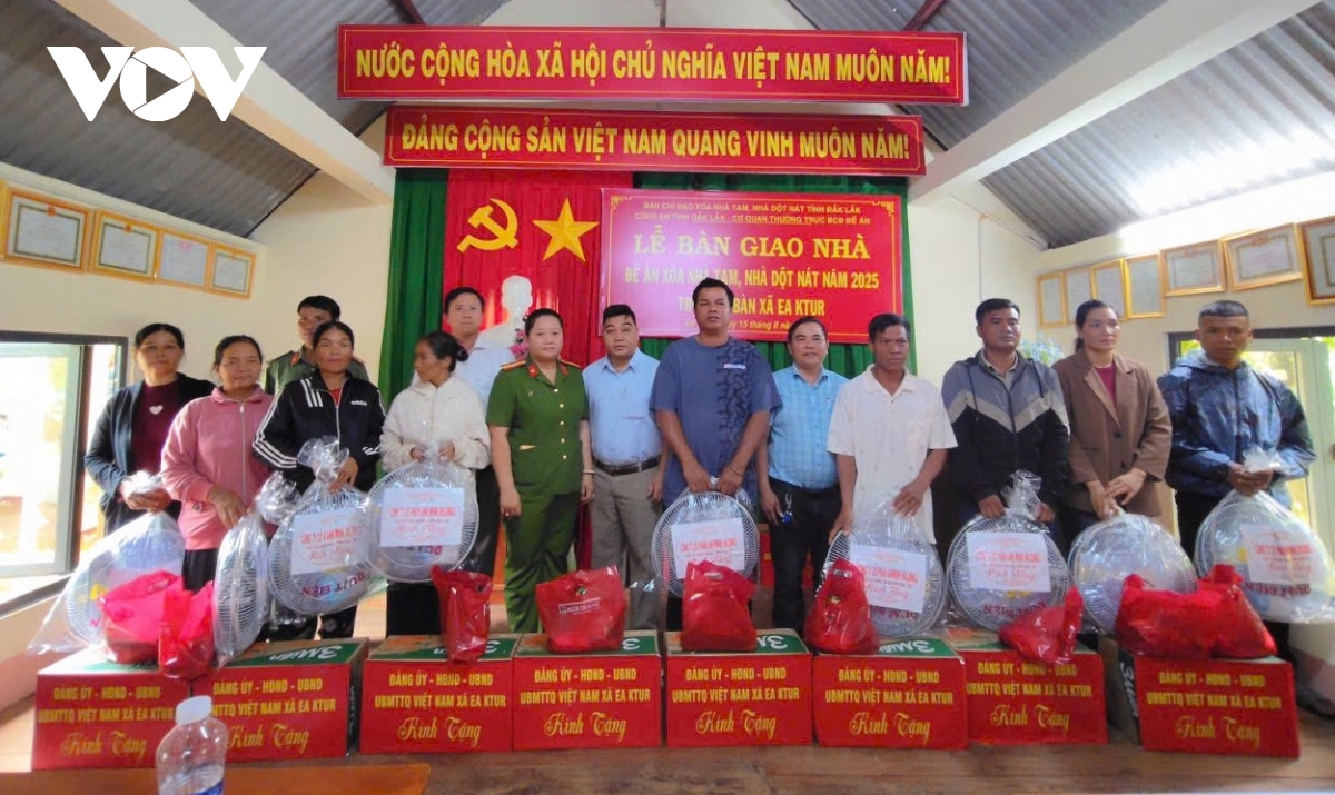 Dak lak hoan thanh chuong trinh xoa nha tam, nha dot nat vuot tien do hinh anh 2