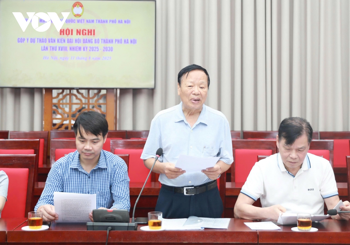 gop y van kien Dai hoi Dang bo ha noi tam nhin thu do van hien, hanh phuc hinh anh 1