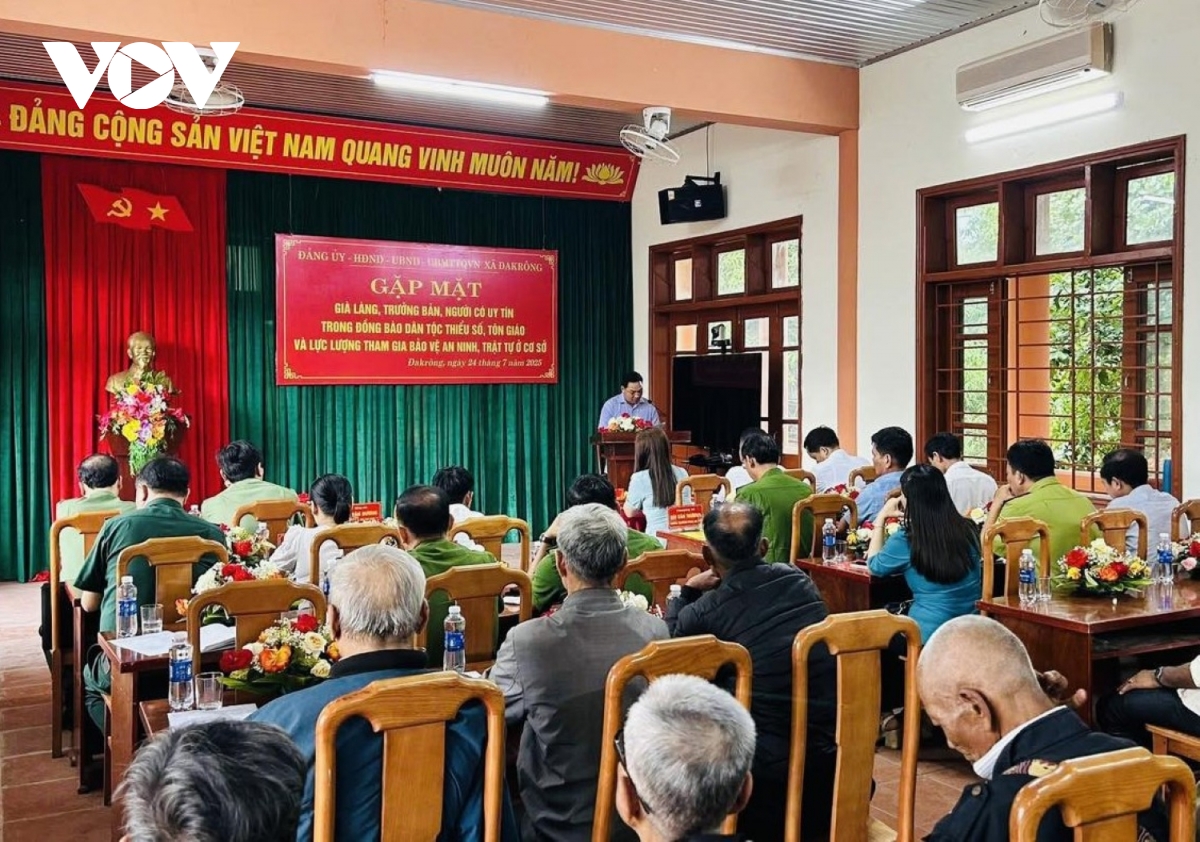 cong an quang tri bam dia ban, dam bao an ninh vung cao, bien gioi hinh anh 1