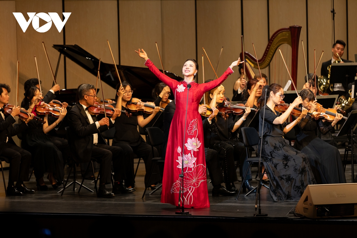  vang mai ban hung ca - Dem nhac tri an cac the he chien si cong an nhan dan hinh anh 5