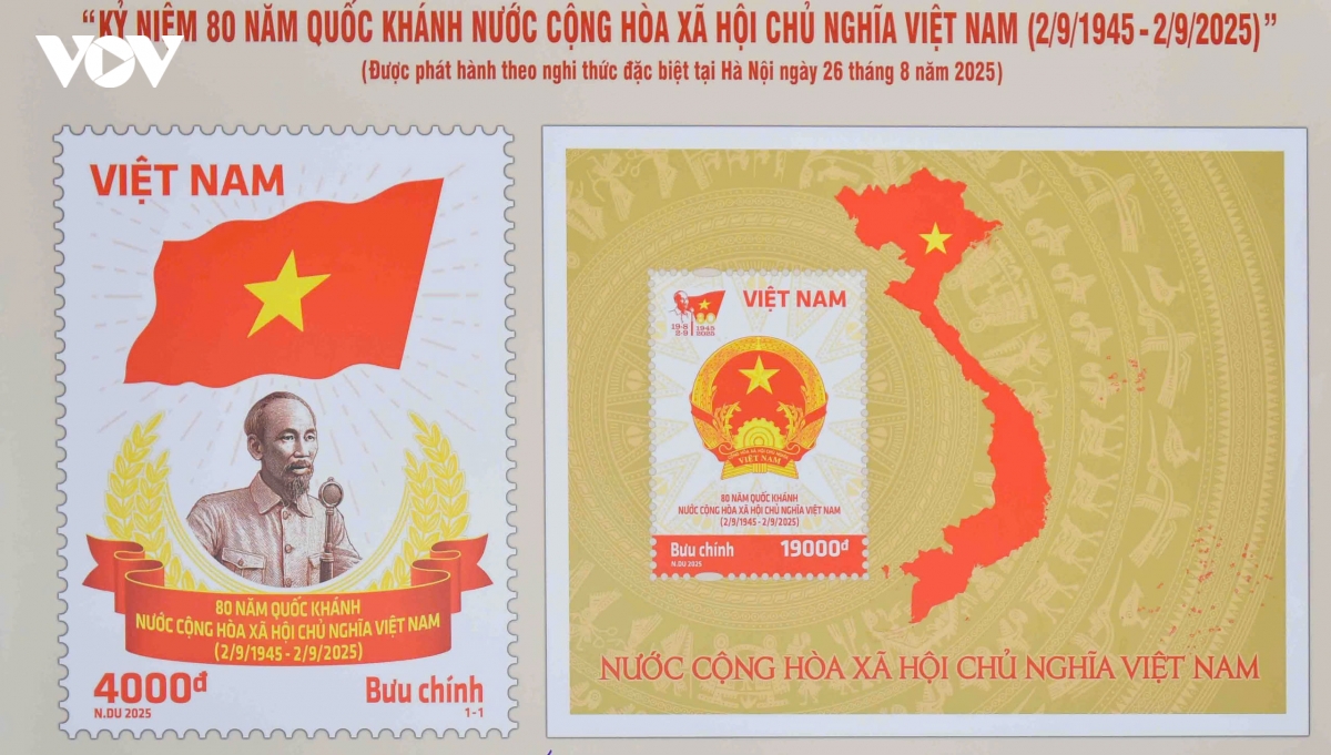 phat hanh bo tem dac biet ky niem 80 nam quoc khanh hinh anh 1