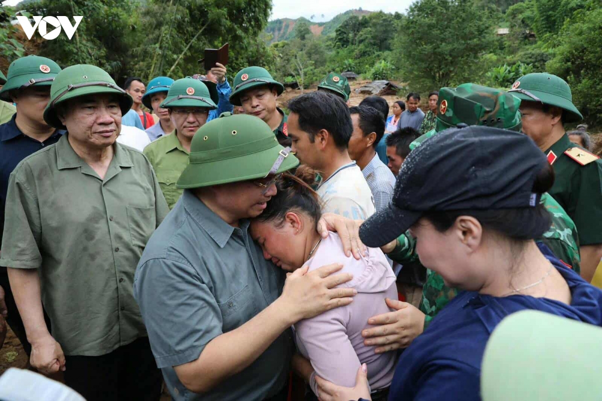 thu tuong kiem tra, chi dao cong tac khac phuc hau qua mua lu o Dien bien hinh anh 4