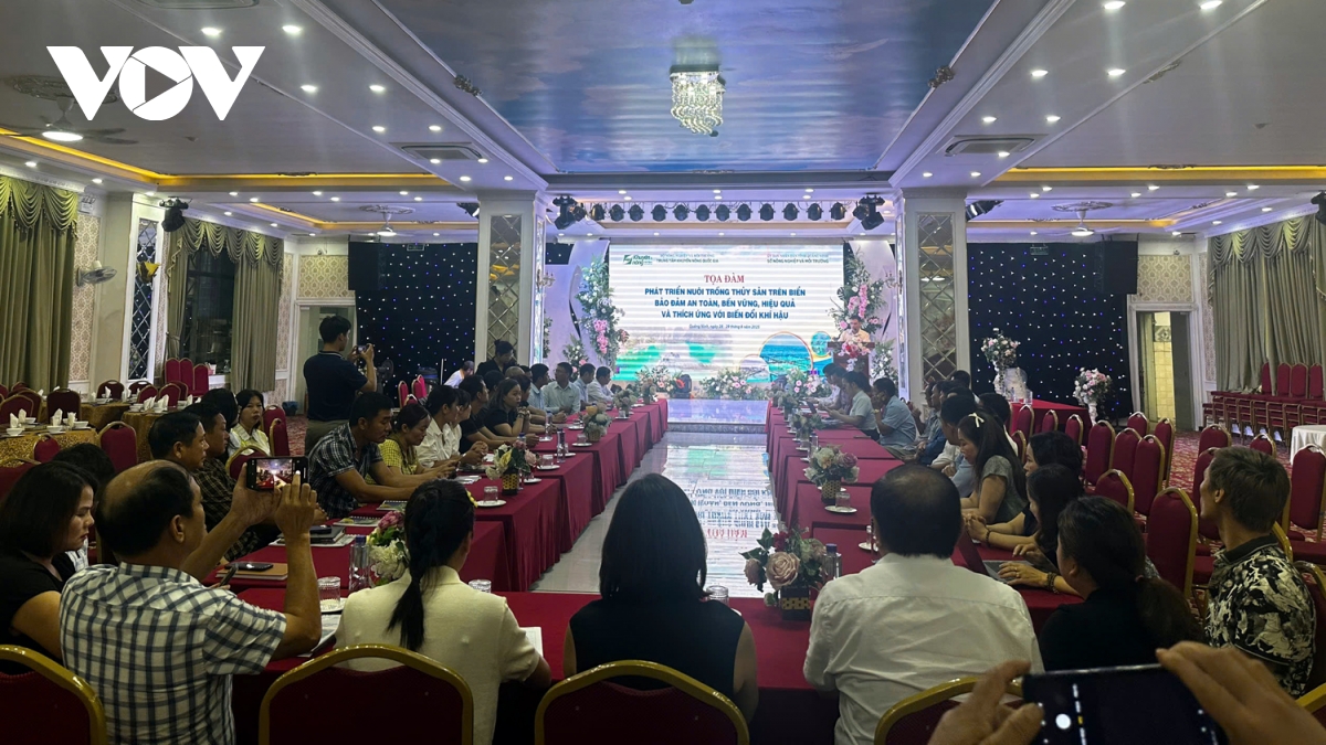 nuôi biển công nghệ cao chìa khoá để phát triển bền vững hình ảnh 1 nuoi bien cong nghe cao chia khoa de phat trien ben vung hinh anh 1