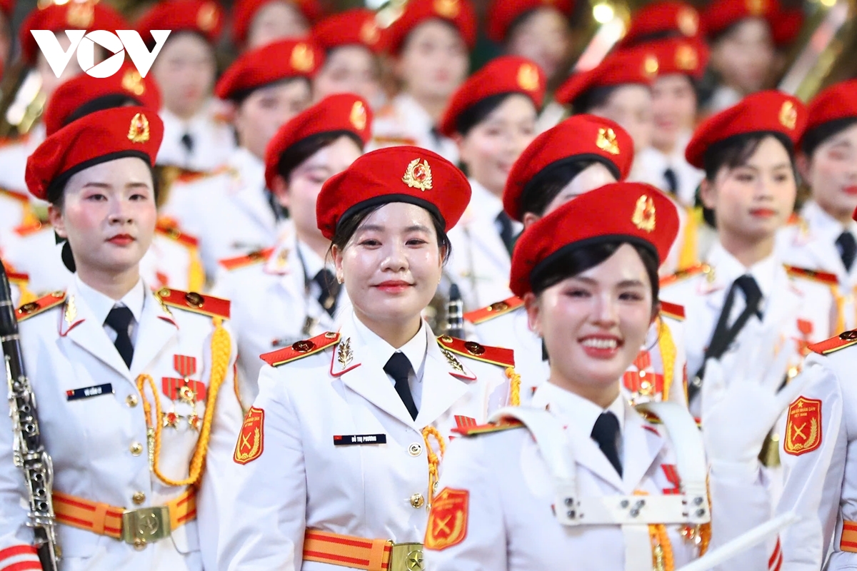 Ấn tượng tổng hợp luyện diễu binh, diễu hành a80 lần 2 tại quảng trường ba Đình hình ảnh 5 An tuong tong hop luyen dieu binh, dieu hanh a80 lan 2 tai quang truong ba Dinh hinh anh 5
