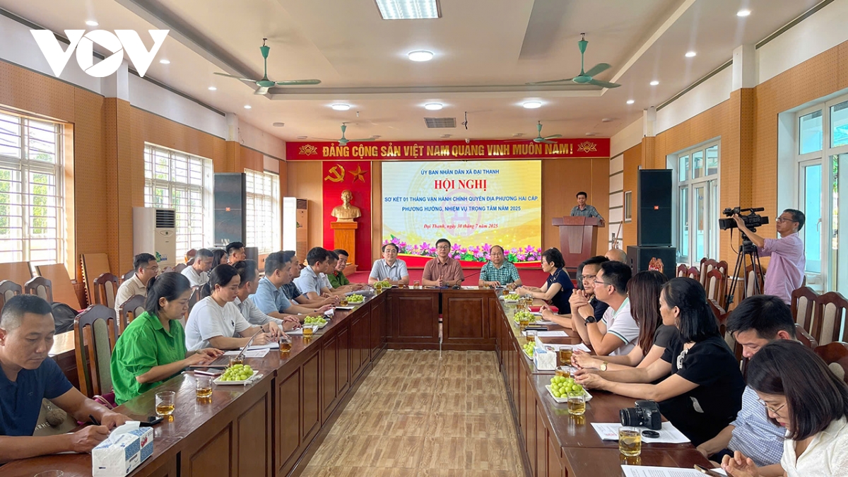 Xã Đại Thanh (Hà Nội): Mô hình chính quyền 2 cấp hiện đại, phục vụ tốt người dân