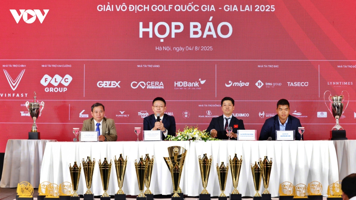 giai vo dich golf quoc gia 2025 150 golfer tranh tai, tong tien thuong 1,2 ty dong hinh anh 1
