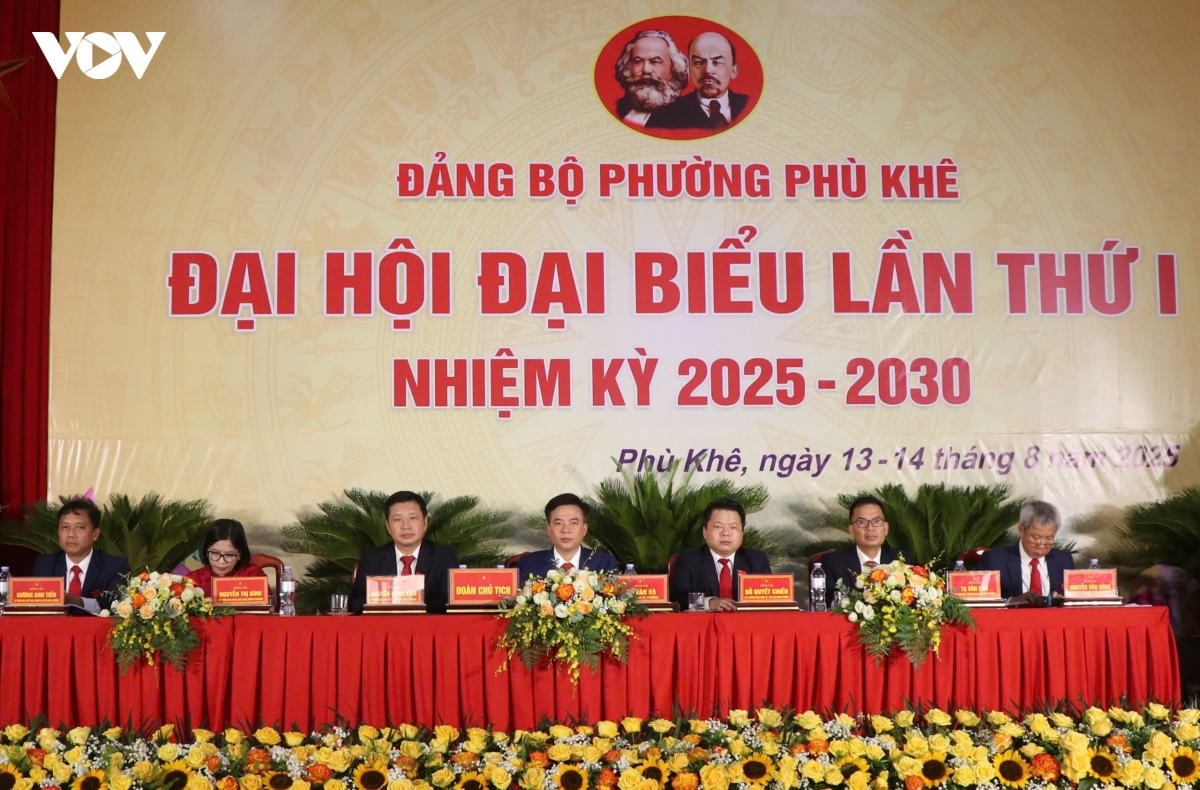 Dang bo phuong phu khe, tinh bac ninh to chuc Dai hoi dai bieu lan thu i hinh anh 1