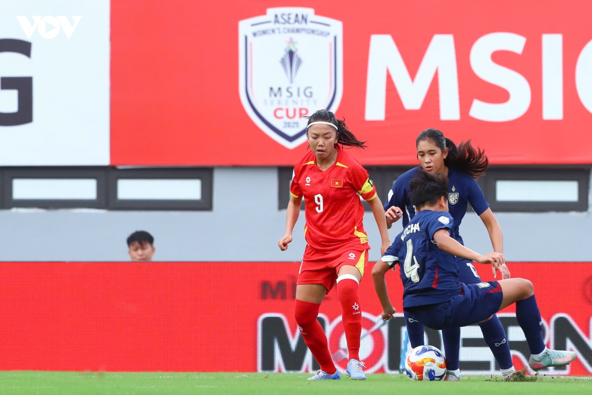 Dt nu viet nam ket thuc asean cup 2025 bang chien thang dam truoc Dt nu thai lan hinh anh 39