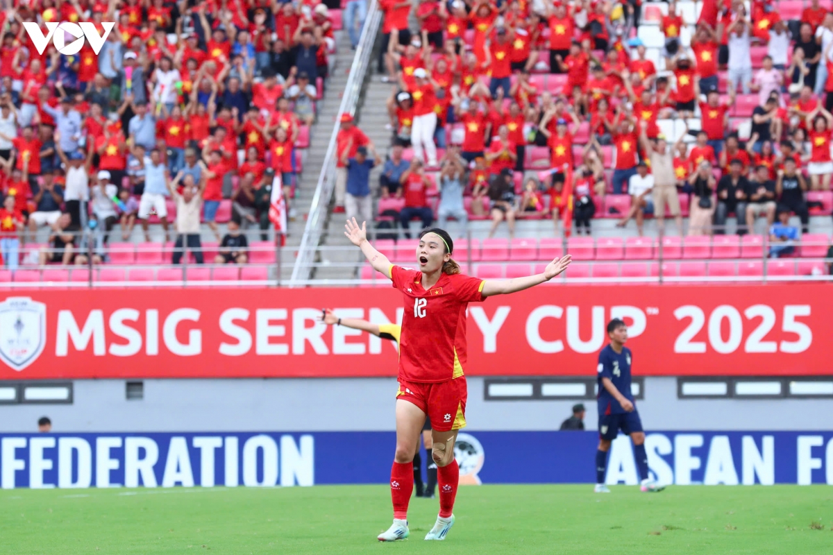 Dt nu viet nam ket thuc asean cup 2025 bang chien thang dam truoc Dt nu thai lan hinh anh 42
