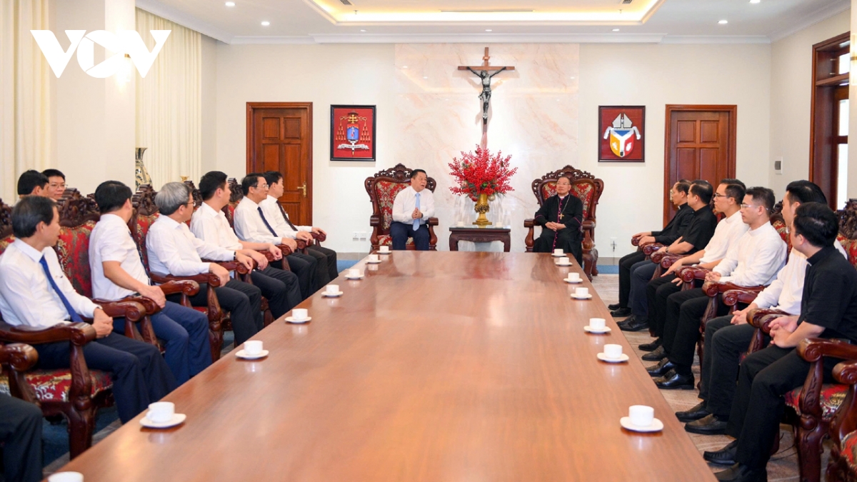 truong ban tuyen giao va dan van trung uong tham, chuc mung cac to chuc ton giao hinh anh 4