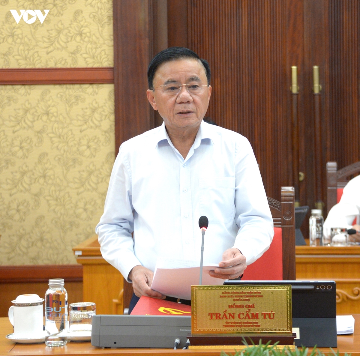 bo chinh tri cho y kien ve chuan bi Dai hoi Dang bo cac tinh ninh binh, Dak lak, lao cai hinh anh 4