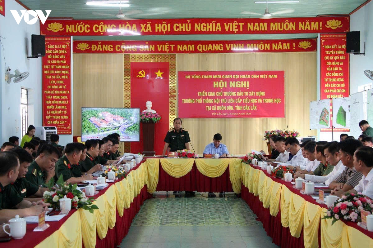Dak lak xay truong noi tru lien cap khu vuc bien gioi - noi dai uoc mo con chu hinh anh 1