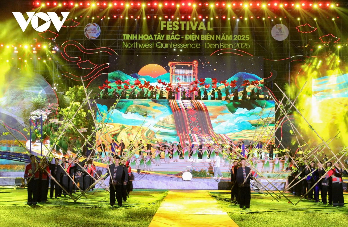 khai mac festival tinh hoa tay bac Dien bien 2025 hinh anh 5